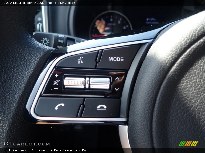 Pacific Blue / Black 2022 Kia Sportage LX AWD