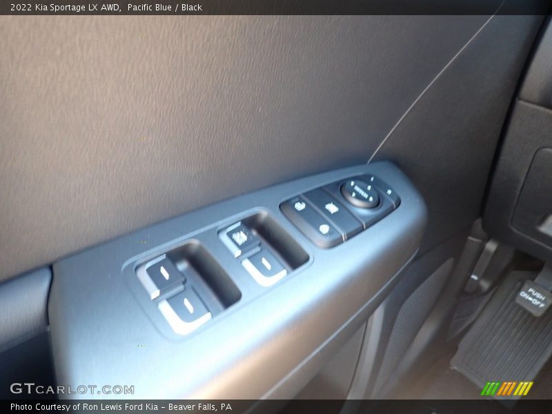 Pacific Blue / Black 2022 Kia Sportage LX AWD
