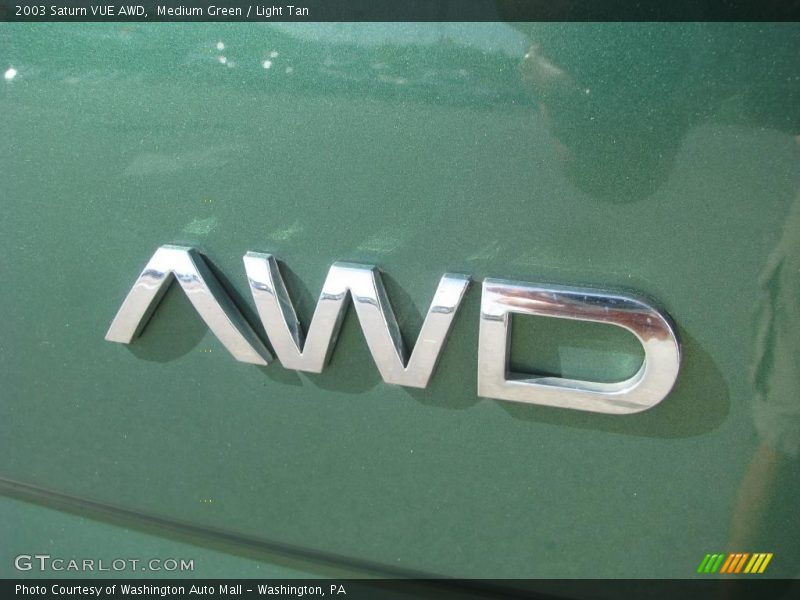 Medium Green / Light Tan 2003 Saturn VUE AWD