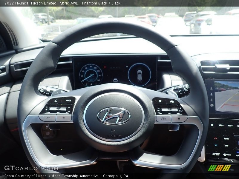 Phantom Black / Black 2022 Hyundai Tucson Limited Hybrid AWD