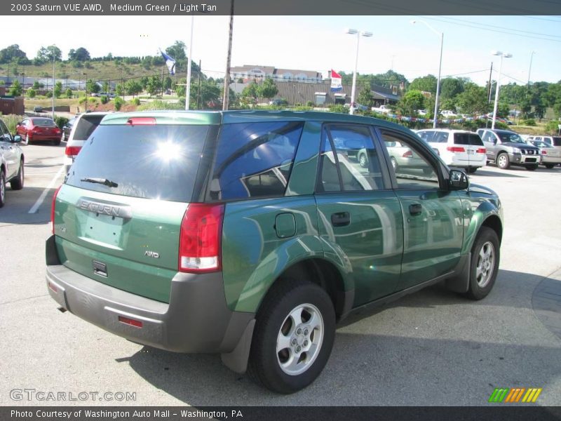 Medium Green / Light Tan 2003 Saturn VUE AWD