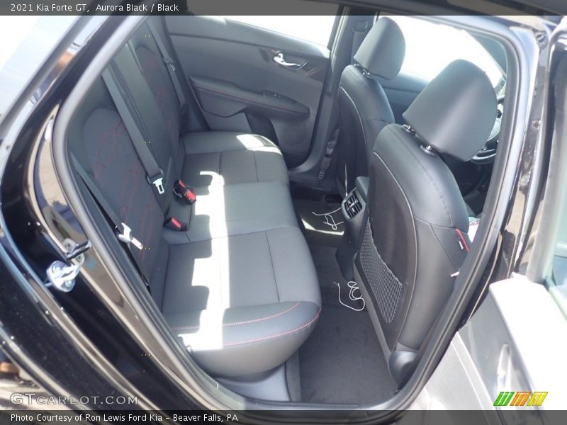 Aurora Black / Black 2021 Kia Forte GT