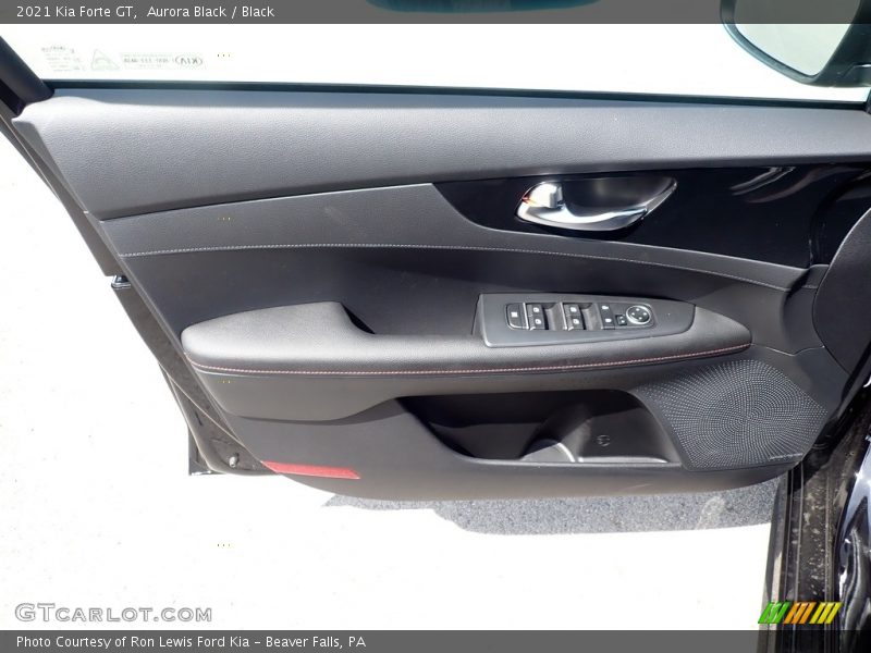 Aurora Black / Black 2021 Kia Forte GT