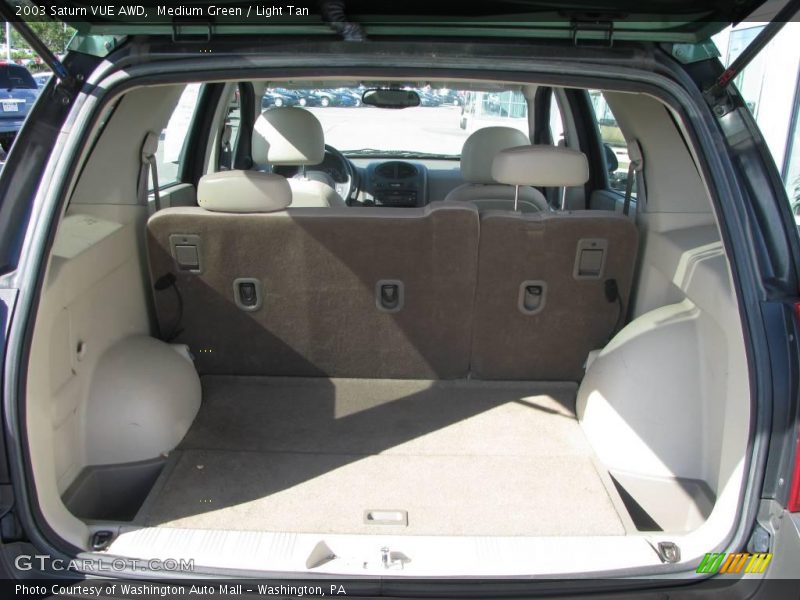 Medium Green / Light Tan 2003 Saturn VUE AWD