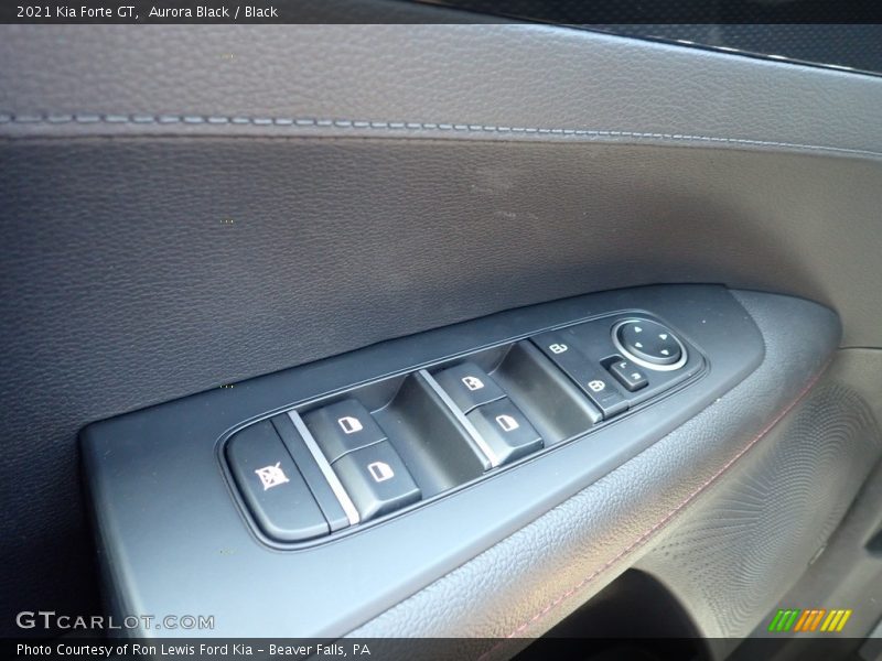 Aurora Black / Black 2021 Kia Forte GT