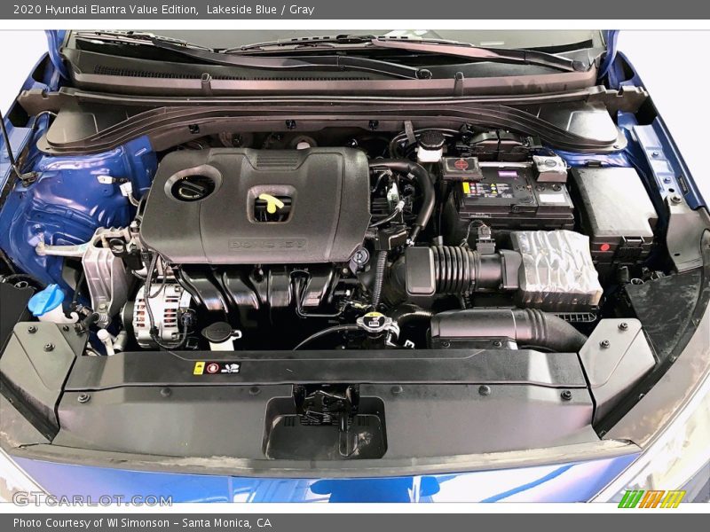  2020 Elantra Value Edition Engine - 2.0 Liter DOHC 16-Valve D-CVVT 4 Cylinder