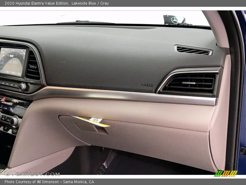 Lakeside Blue / Gray 2020 Hyundai Elantra Value Edition