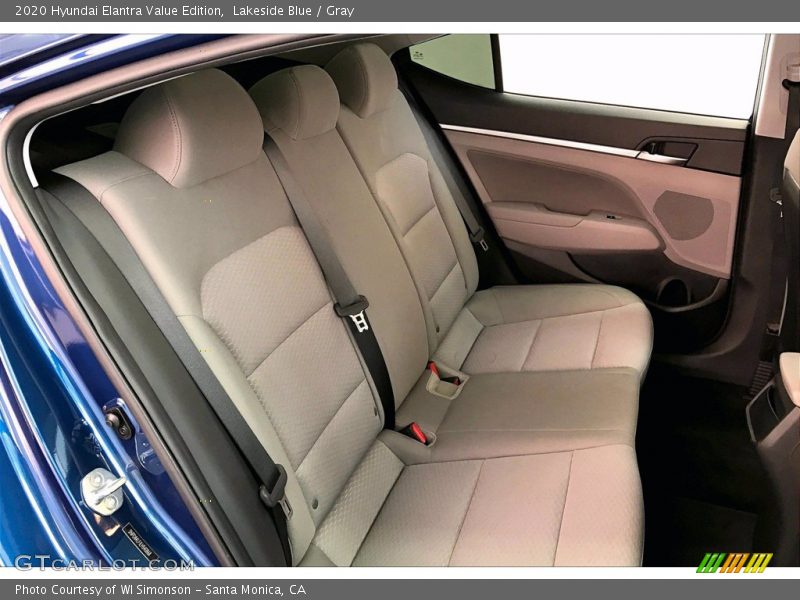 Lakeside Blue / Gray 2020 Hyundai Elantra Value Edition