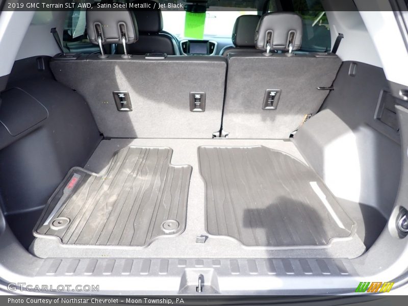 Satin Steel Metallic / Jet Black 2019 GMC Terrain SLT AWD