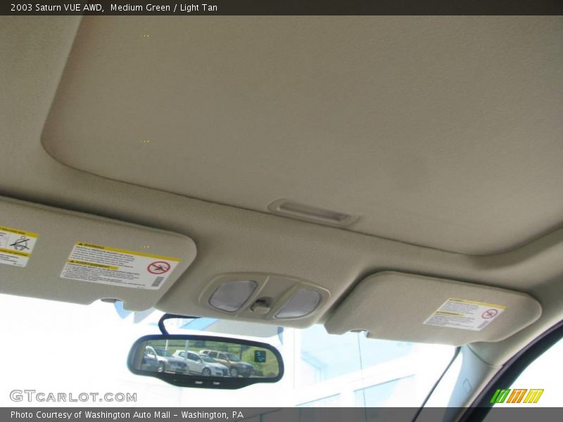 Medium Green / Light Tan 2003 Saturn VUE AWD