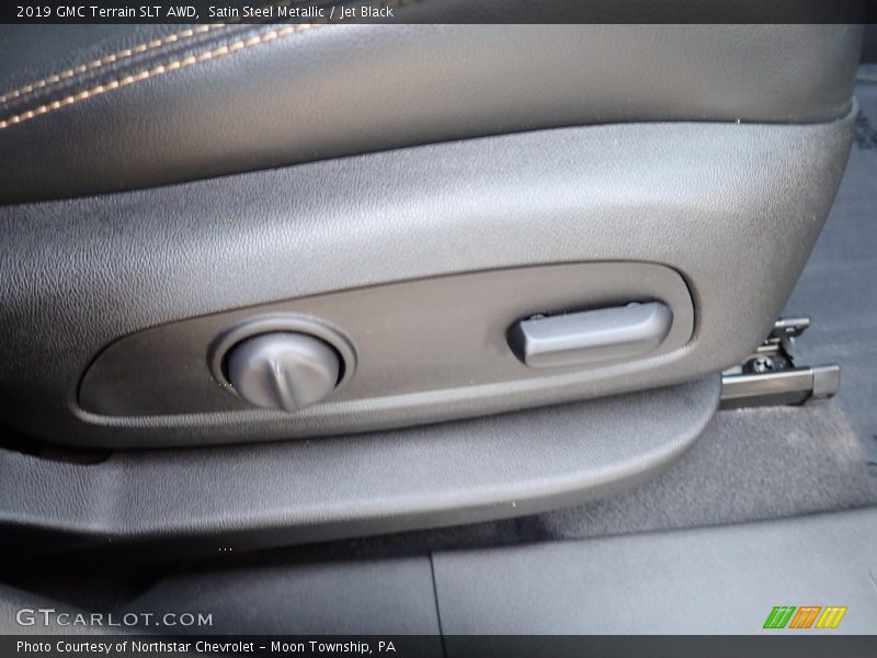 Satin Steel Metallic / Jet Black 2019 GMC Terrain SLT AWD