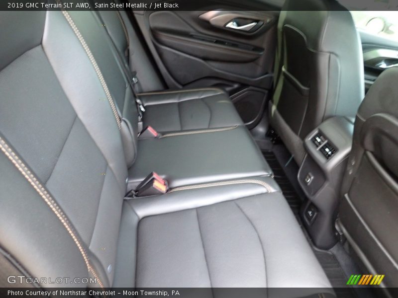 Satin Steel Metallic / Jet Black 2019 GMC Terrain SLT AWD