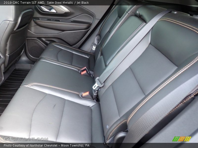 Satin Steel Metallic / Jet Black 2019 GMC Terrain SLT AWD