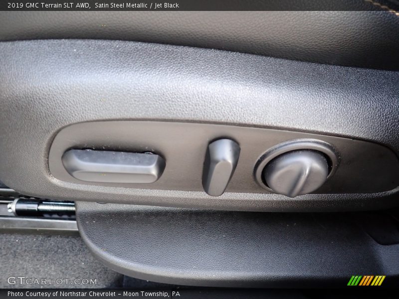 Satin Steel Metallic / Jet Black 2019 GMC Terrain SLT AWD