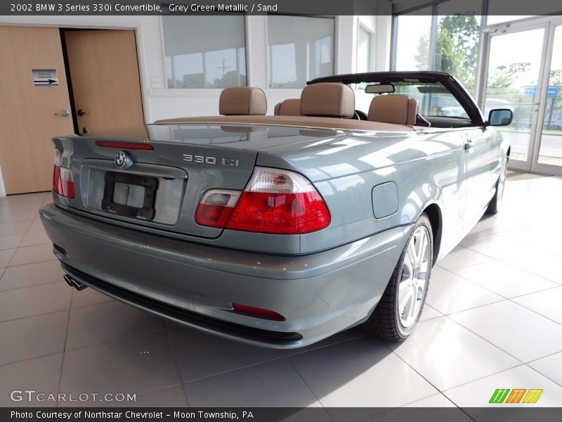 Grey Green Metallic / Sand 2002 BMW 3 Series 330i Convertible