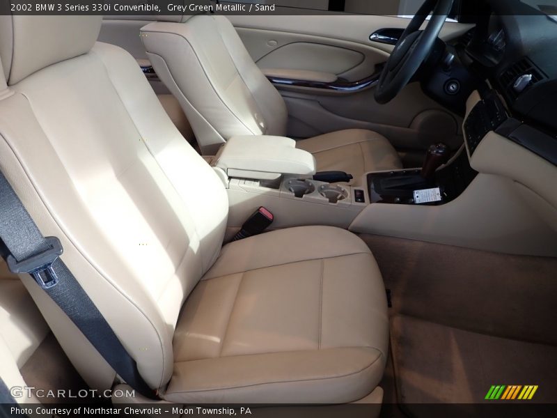 Grey Green Metallic / Sand 2002 BMW 3 Series 330i Convertible