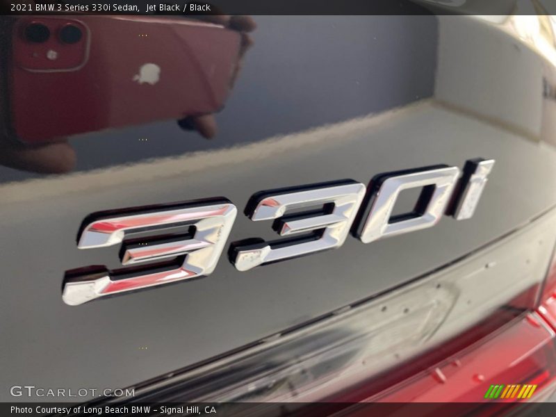 Jet Black / Black 2021 BMW 3 Series 330i Sedan