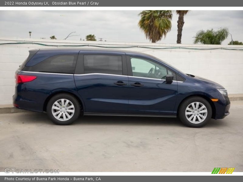 Obsidian Blue Pearl / Gray 2022 Honda Odyssey LX