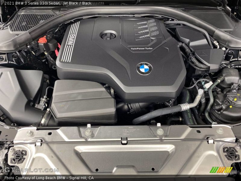Jet Black / Black 2021 BMW 3 Series 330i Sedan