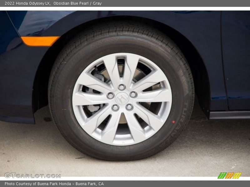 Obsidian Blue Pearl / Gray 2022 Honda Odyssey LX