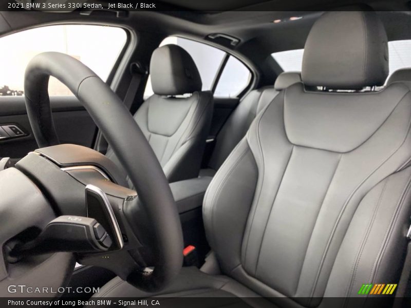 Jet Black / Black 2021 BMW 3 Series 330i Sedan