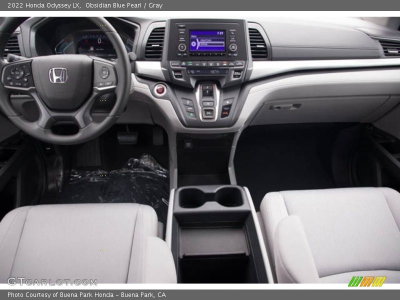 Obsidian Blue Pearl / Gray 2022 Honda Odyssey LX