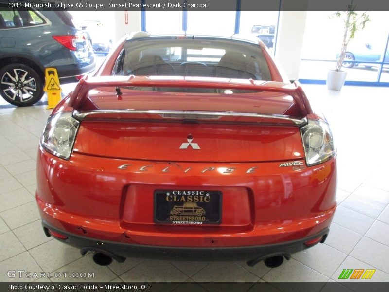 Sunset Pearlescent / Dark Charcoal 2011 Mitsubishi Eclipse GS Coupe