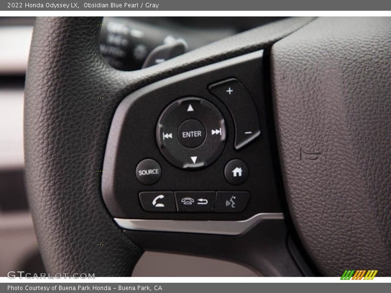 Obsidian Blue Pearl / Gray 2022 Honda Odyssey LX