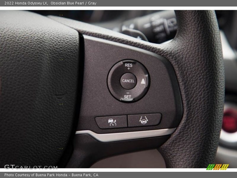 Obsidian Blue Pearl / Gray 2022 Honda Odyssey LX