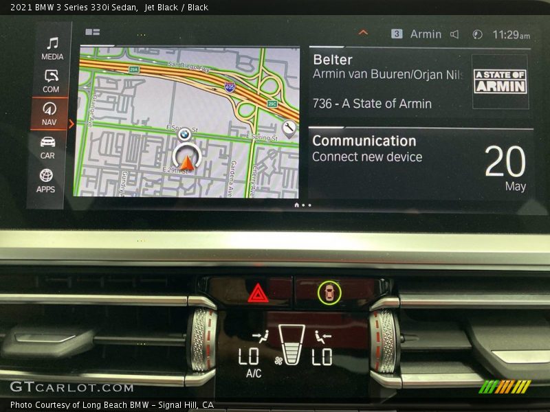 Jet Black / Black 2021 BMW 3 Series 330i Sedan