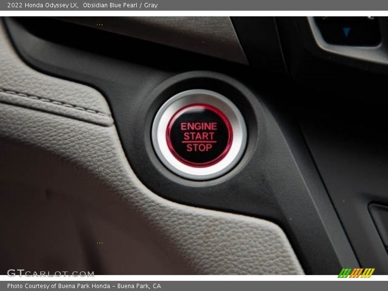 Obsidian Blue Pearl / Gray 2022 Honda Odyssey LX