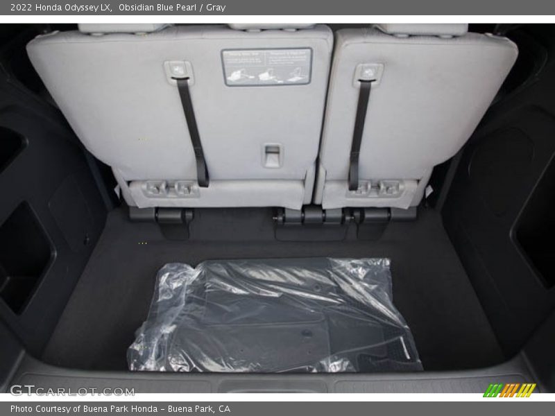 Obsidian Blue Pearl / Gray 2022 Honda Odyssey LX