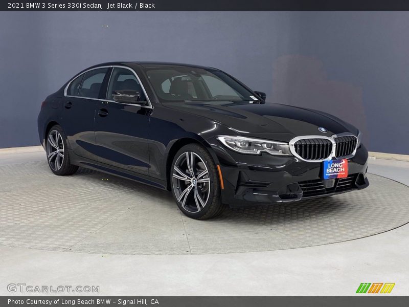 Jet Black / Black 2021 BMW 3 Series 330i Sedan
