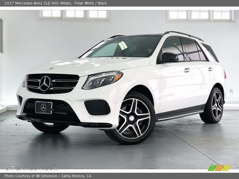 Polar White / Black 2017 Mercedes-Benz GLE 400 4Matic