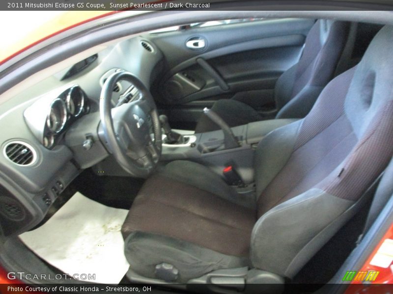 Front Seat of 2011 Eclipse GS Coupe