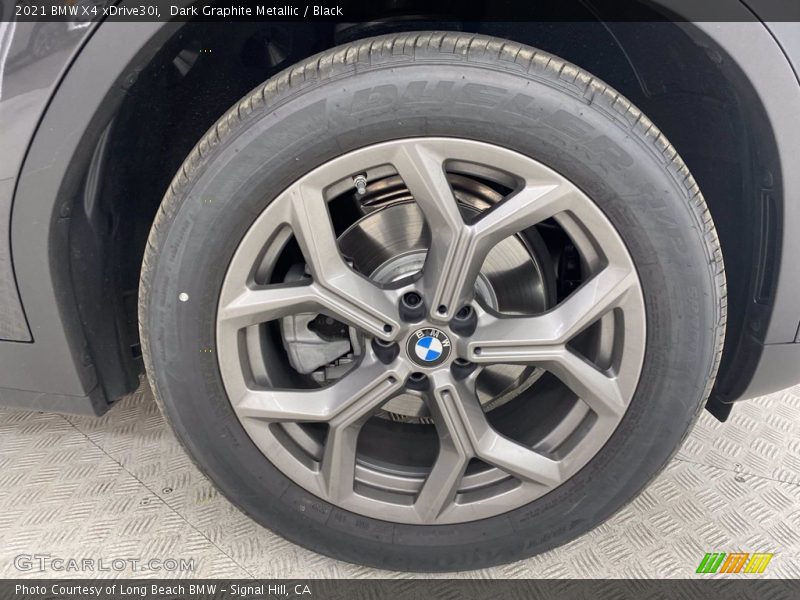 Dark Graphite Metallic / Black 2021 BMW X4 xDrive30i