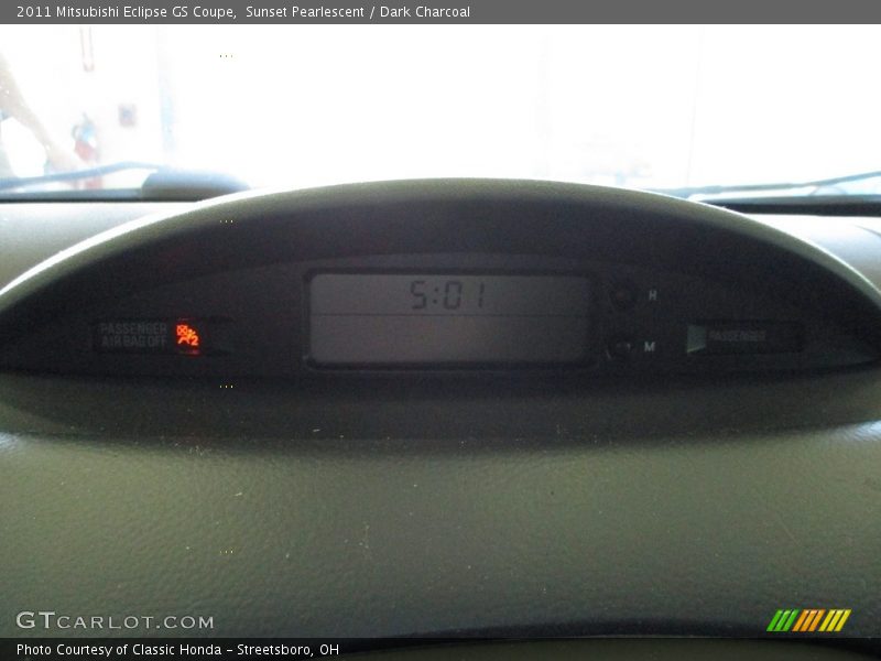 Sunset Pearlescent / Dark Charcoal 2011 Mitsubishi Eclipse GS Coupe