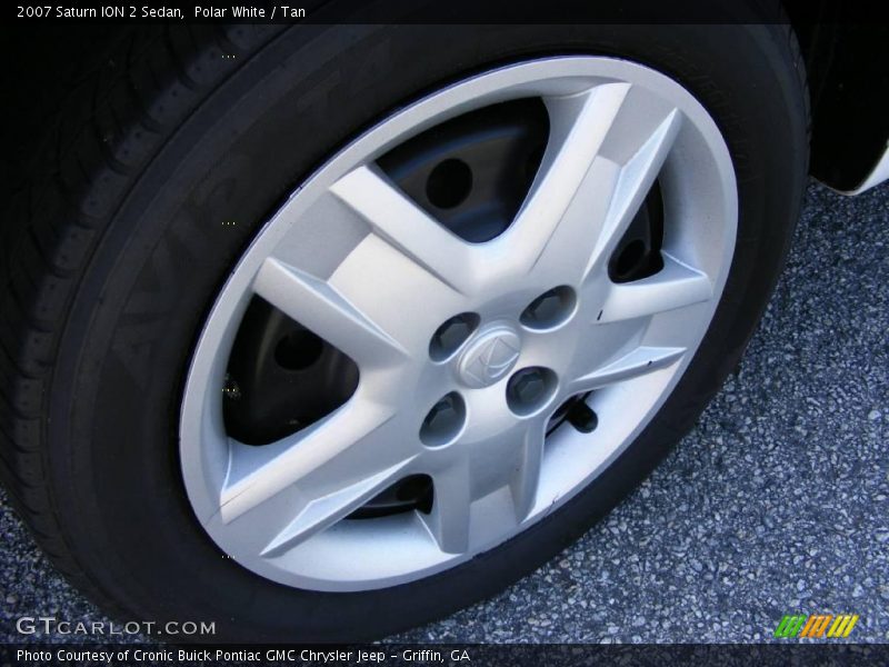 Polar White / Tan 2007 Saturn ION 2 Sedan