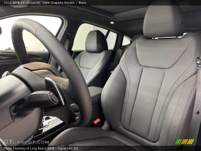 Dark Graphite Metallic / Black 2021 BMW X4 xDrive30i