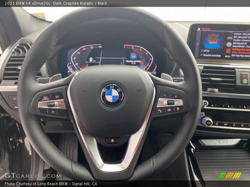 Dark Graphite Metallic / Black 2021 BMW X4 xDrive30i