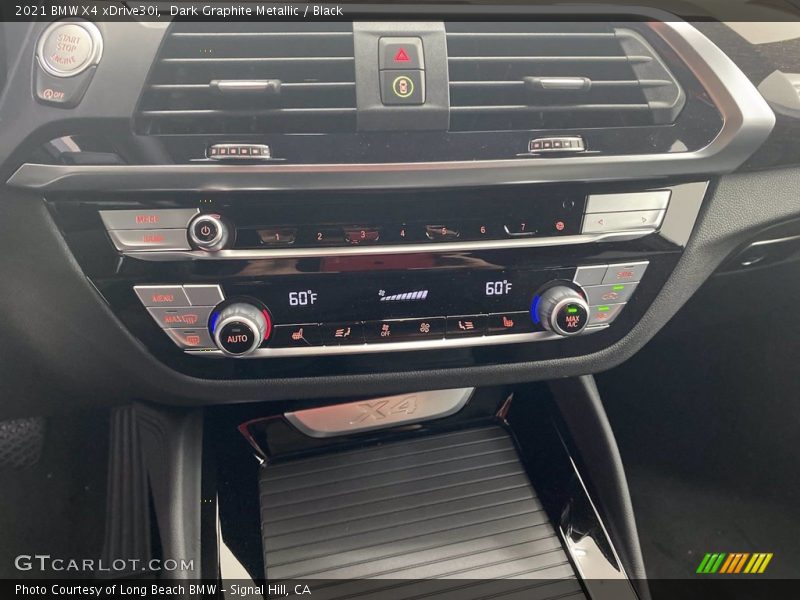 Dark Graphite Metallic / Black 2021 BMW X4 xDrive30i