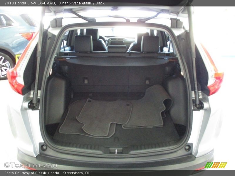 Lunar Silver Metallic / Black 2018 Honda CR-V EX-L AWD