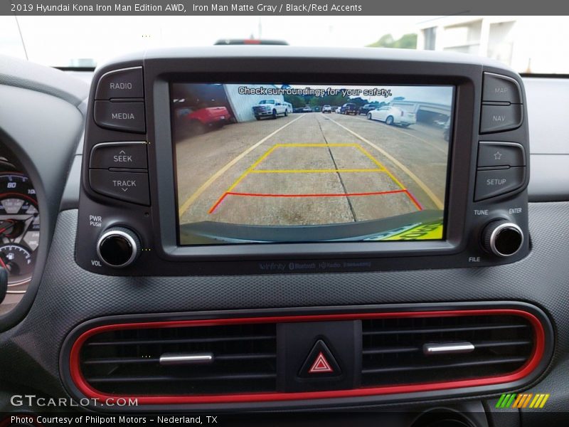 Iron Man Matte Gray / Black/Red Accents 2019 Hyundai Kona Iron Man Edition AWD
