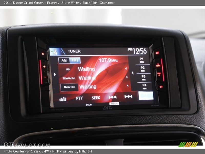 Stone White / Black/Light Graystone 2011 Dodge Grand Caravan Express