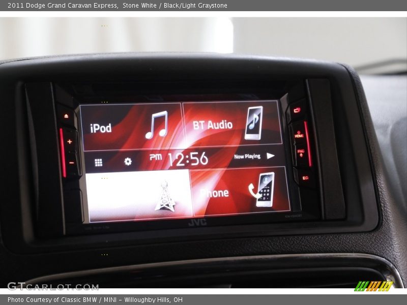 Stone White / Black/Light Graystone 2011 Dodge Grand Caravan Express