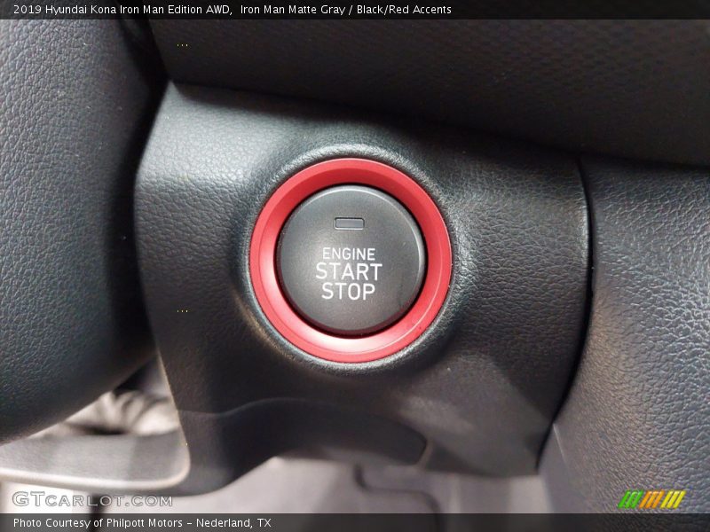 Controls of 2019 Kona Iron Man Edition AWD