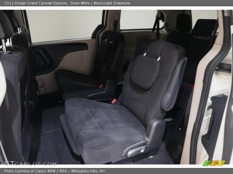 Stone White / Black/Light Graystone 2011 Dodge Grand Caravan Express