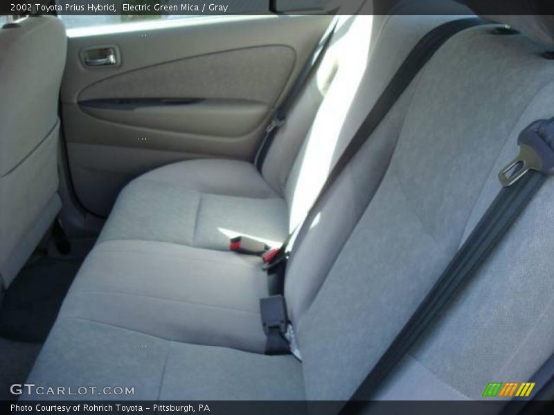 Electric Green Mica / Gray 2002 Toyota Prius Hybrid