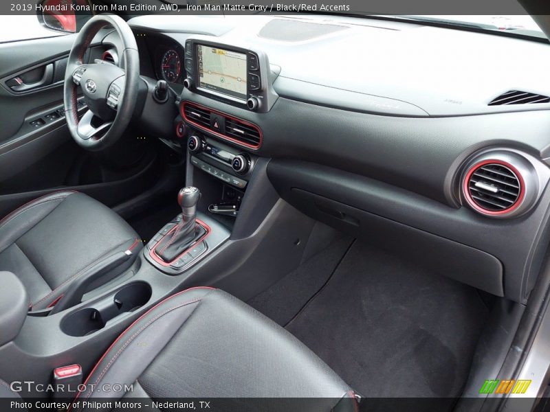 Dashboard of 2019 Kona Iron Man Edition AWD
