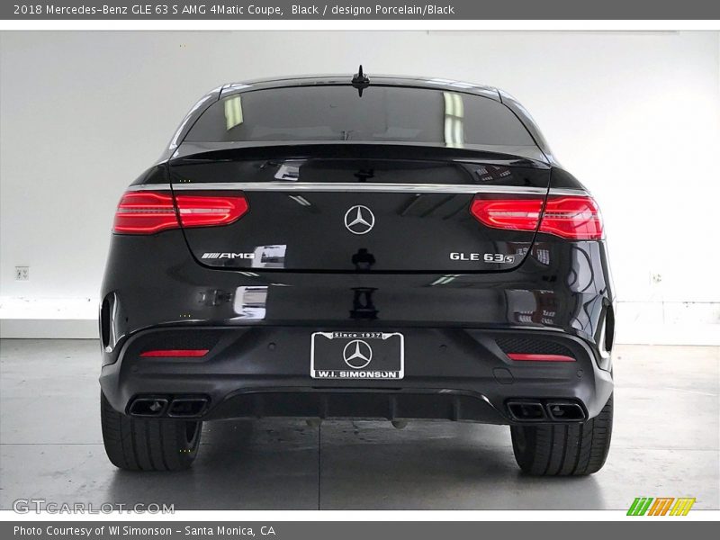 Black / designo Porcelain/Black 2018 Mercedes-Benz GLE 63 S AMG 4Matic Coupe